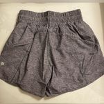 Lululemon NWT Track That Mid Rise 5” Lined Short Size 4 Heather Lux multi Black Photo 4