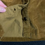 Mudd Junior Brown Front Button Corduroy mini Skirt Size 0 Photo 1