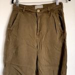 Everlane NEW  The Tencel Relaxed Chino Pants in Dark Khaki Photo 5