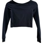 Free People NWT FP Movement Navy Blue Hot Shot Easy Set Crop Top / Shorts XS Photo 5