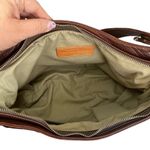 Coronado Brown Leather American Hobo Concealed Carry CCW Purse Shoulder Bag Photo 5