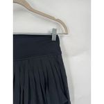 Aerie Offline By Tiebreaker Pleated Mini Skort Women Medium Black Athleisure Photo 7
