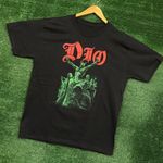 Dio heavy metal band T-shirt, size large Photo 2