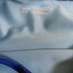 Aerie  Blue Tie Dye One Shoulder One Piece Swimsuit M Full Coverage Stretch Photo 3