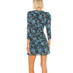 Tanya Taylor NEW Raven Blue Paisley Floral Mini Dress Size 6 Photo 2