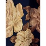 Talbots  Petites Floral Silk Skirt Rose Print Dark Academia Size‎ 6P Photo 1