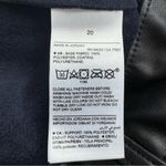 Old Navy NWOT  Women’s Wide Leg Faux Leather Pants Plus Size 20 Black High Rise Photo 4