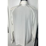 Vintage Alexandria Women’s Blouse Sz 8 Ivory Pleated Front Long‎ Sleeve White Photo 7