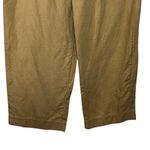 Wilfred Aritzia  Carrot Pants Women’s Size 2 Tan Tencel Linen High Rise Photo 3