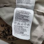 Black Halo H&M Crop Top Womens Size L Light Beige Basic Fitted Stretchy Minimalist Casual Photo 7