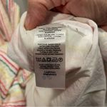 Loft Cute  rainbow sherbet stripe seersucker button front midi dress tie belt Photo 9