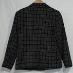 Sag Harbor VTG  Black Tweed Blazer Women's 6 Petite 90s Y2K Power Jacket Business Photo 2