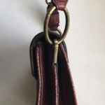 Ellen Tracy  Burgundy Leather Purse Photo 7
