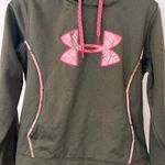 Under Armour Green Hoodie Storm EditionReal Tree Pink Camo collab Women’s Lg Photo 0