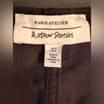 & Other Stories & Other Stories black micro corduroy mini skirt size 4 Photo 1