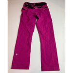 Lululemon ‎ Athletica Womens pink Purple Yoga Pants Activewear High Rise Size 6 Photo 5