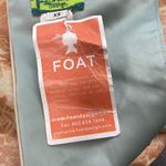 Foat Design NWT Cream Orange Metallic Linen Sleeveless Scalloped Hem Dress Size XS Photo 6