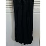 Olivaceous Oliviaceous Black Sleeveless Tank‎ Maxi Dress Size Medium Elastic/Tie Waist Photo 2