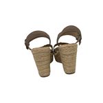 Sam Edelman Brown Maura Espadrille Wedge Heel Sandal Size Women's 6.5 Photo 3