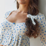 Urban Outfitters Out From Under Sweet Dreams Cottagecore Floral Printed Flyaway Top XS Photo 0