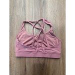 Lululemon Pink Strappy Sports Bra Size 6 Photo 1
