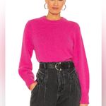 Lovers + Friends Fuzzy Anna Sweater in Hot Pink size XS Photo 0