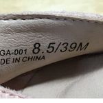 Chinese Laundry Erga Womens 8.5 Pink Suede Buckle Formal Platform Wedge Sandals Photo 5