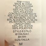 Lila Rose Lily Rose a Black & White Dress with Lace Detail & Accordion Skirt (VGUC) Photo 7