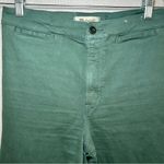 Madewell Olive Green Emmet Wide Leg Crop Pants Women’s 28 tall Photo 2