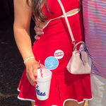 Hazel and Olive  red boutique dress Photo 0