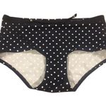 🔵 SALE 3/$25 DORINA AGUA CURVES HI WAIST HIPSTER BLUE WHITE POLKADOT BOTTOM M Size M Photo 2