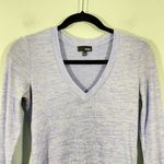 Wilfred Free Aritzia Women's Heather Blue V-neck Long Sleeve Top Size S Photo 1