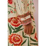 Farm Rio  Off-White Ainika Delicate Blouse Embroidered Women’s Size Small Eyelet Photo 3