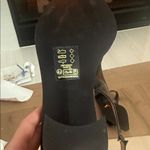 Ganni NWOT  30mm buckled studded black slingback pumps Photo 1