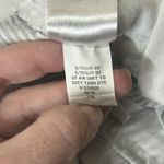 Gap Preppy Pinstripe Cuffed Girlfriend Shorts White & Blue Twee Size 12 Photo 7