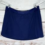 Lands' End Size 26W Navy Blue Bathing Suit Swim Skort Photo 0