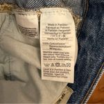 Madewell  The Mom Jean High Rise Crop Distressed Jeans Size 27 Photo 10