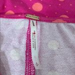 Free People  Shayla Mini Dress S Long Sleeve Pink Polka Dots Ruched Photo 6