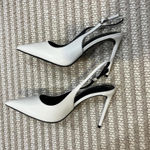 Tony Bianco  Asti Slingback Heels in Milk Capretto Photo 3