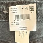 American Eagle  Outfitters Charcoal Straight Leg Jeans Photo 4