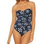 Bleu Rod Beattie New. blue strapless swimsuit. Normally $129. Size 12 Photo 0