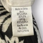 Tyler Boe Silk Tie Waist Black And White Floral Pants Size 4 Photo 10