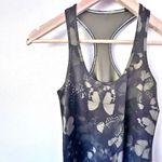 Lululemon ATHLETICA | Cool Racerback Tank Green Butterfly Fatigue Camo | Size 4 Photo 3