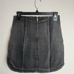 Wild Honey  Women Size Small Stretchy Black Mini‎ Denim Skirt Photo 3