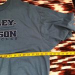 Harley Davidson 2000s Y2K Vintage blue black cotton biker t-shirt graphic tee short sleeve #streetwear #punk #gothic Size 3XL-measurement in pics Photo 5