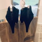 Adrienne Vittadini Ankle Boots Suede Leather Black Booties Size 9.5M New in Box Photo 7