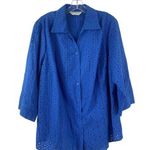 Allison Daley  Women's Berry Blue Top Photo 0