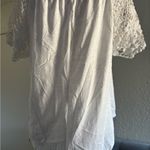 Eyeshadow  White Lace Sleeve Blouse Photo 0