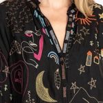 Johnny Was  Biya Picassa heavily embroidered blouse NWT RARE Photo 8
