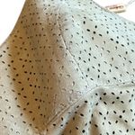 Giuliana Teso Green 100% Leather Suede Dress Perforated Size Small Women's NWT Photo 3